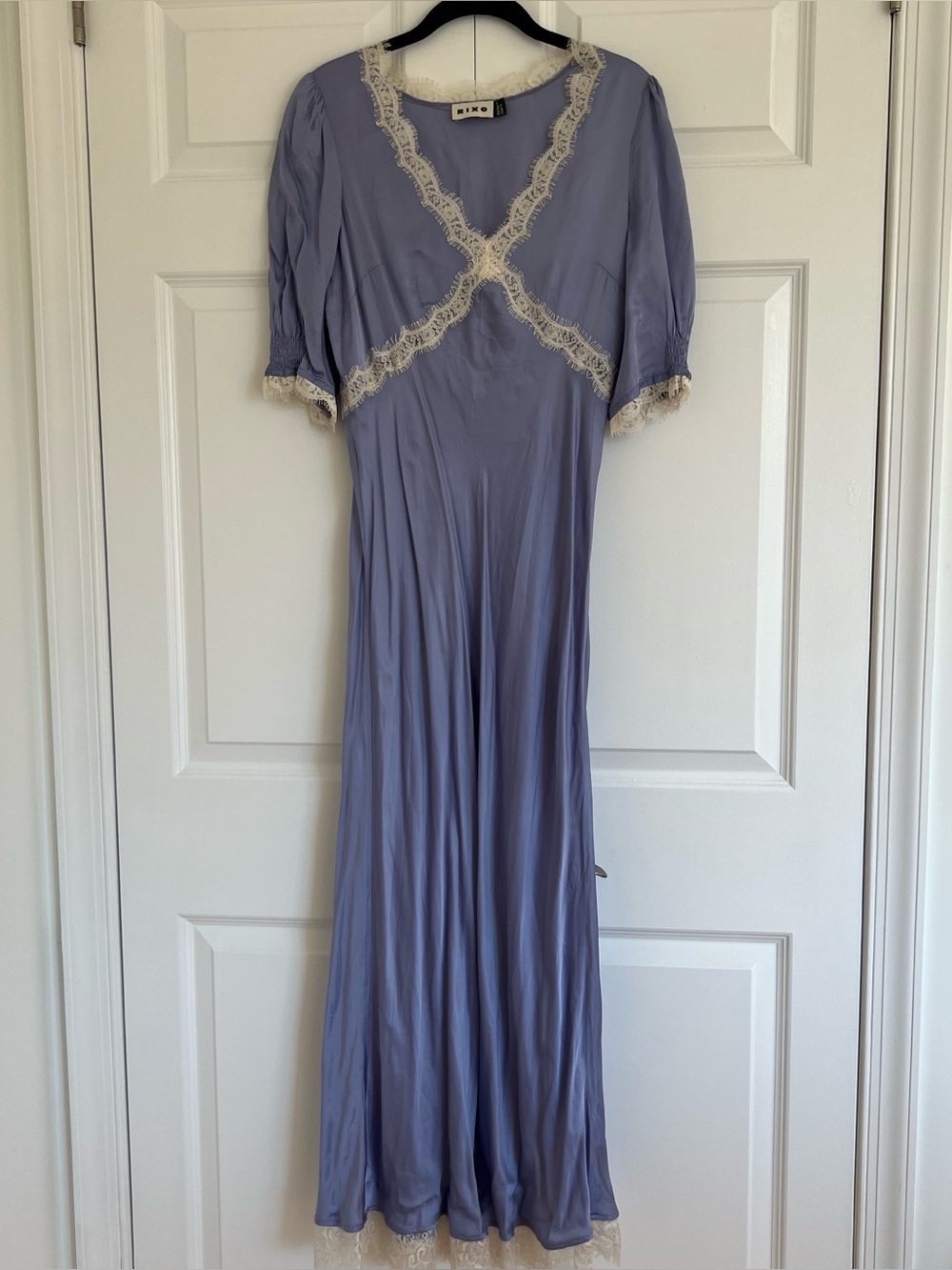 Rixo Annina Lace trim dress